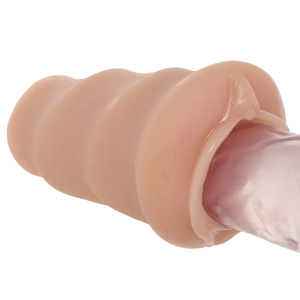 Vivid Raw Pound It Pure Skin Stroker in Light