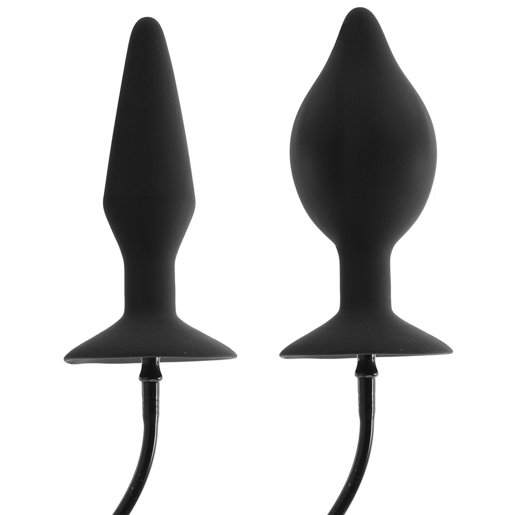 CalExotics Medium Inflatable Silicone Plug: Expand Your Pleasure