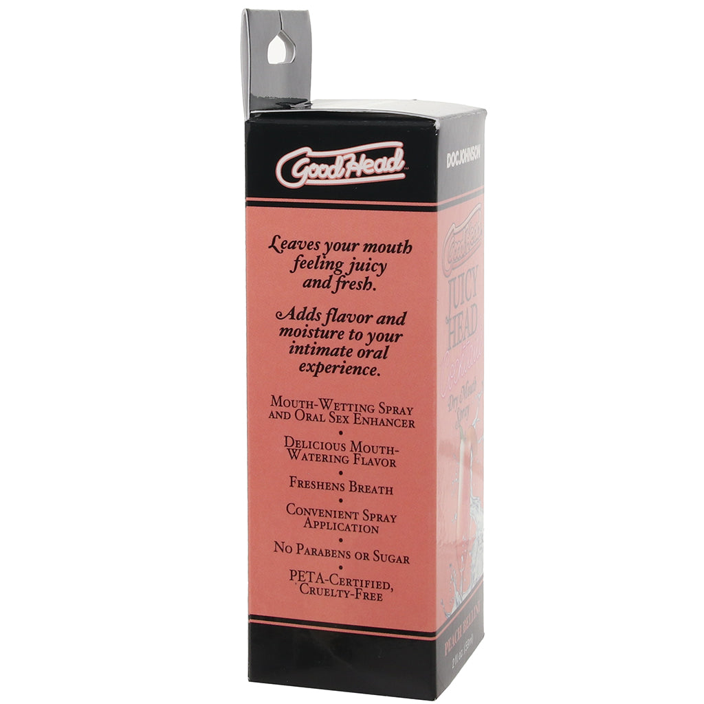 GoodHead Juicy Mouth Spray 2oz/59ml in Peach Bellini