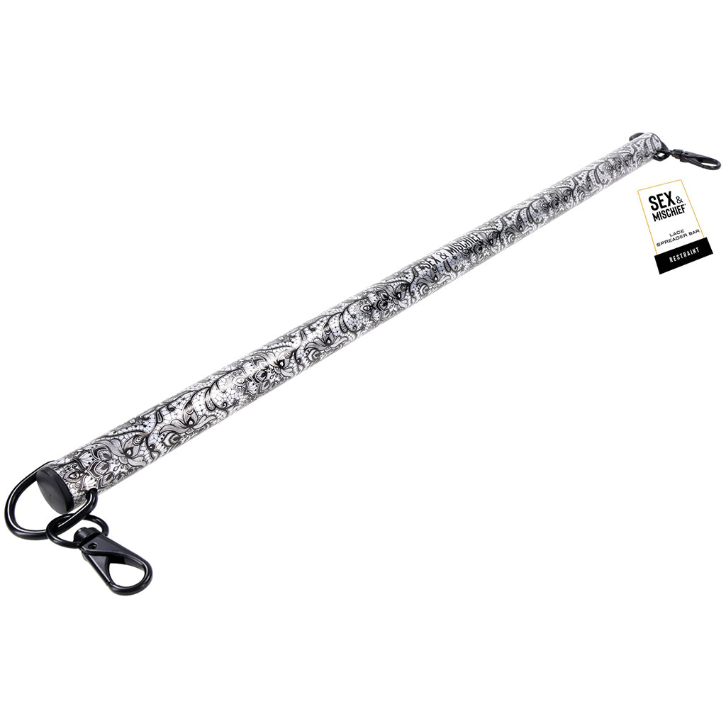 Sex & Mischief Lace Spreader Bar | Elegant Bondage & Display Restraint