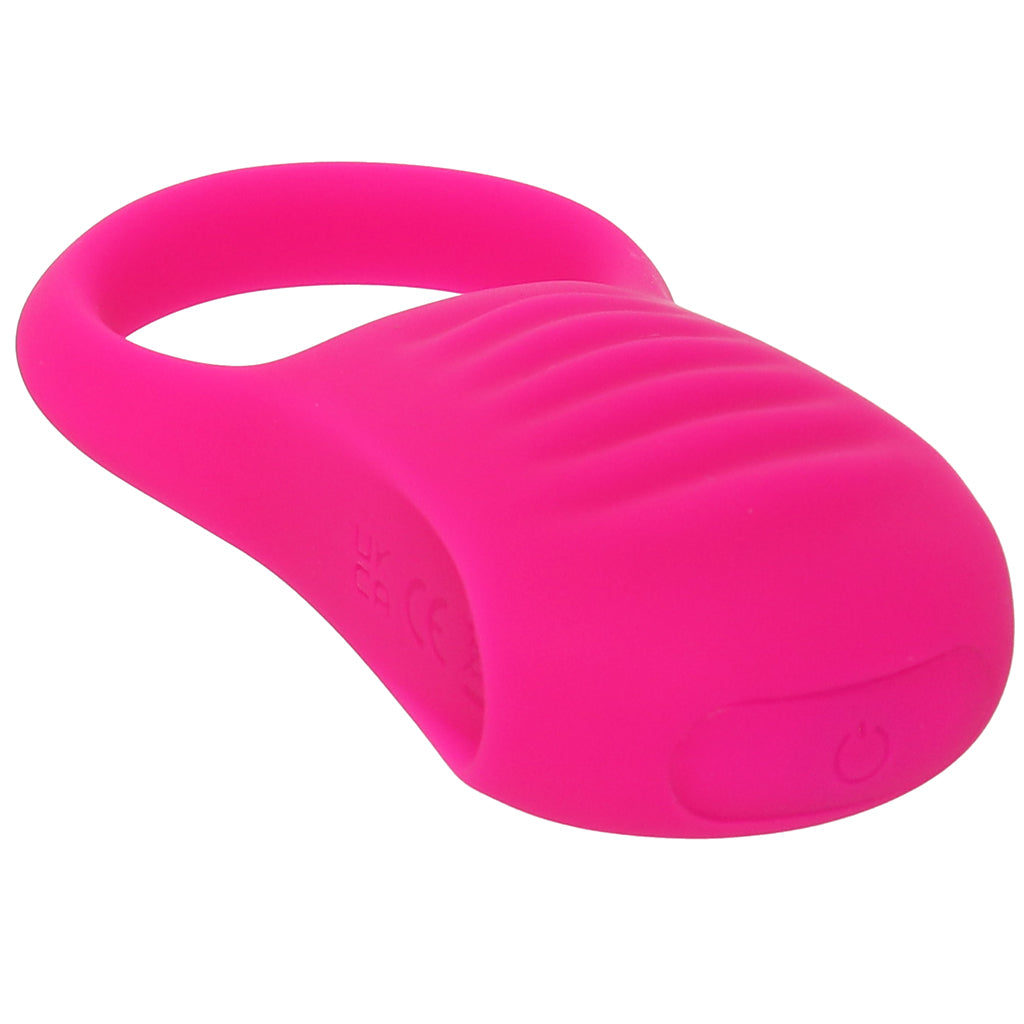 CalExotics Basic Essentials Ridge Rider Vibrating Cock Ring - Vibrators - HoneyHugs Canada (View 3)