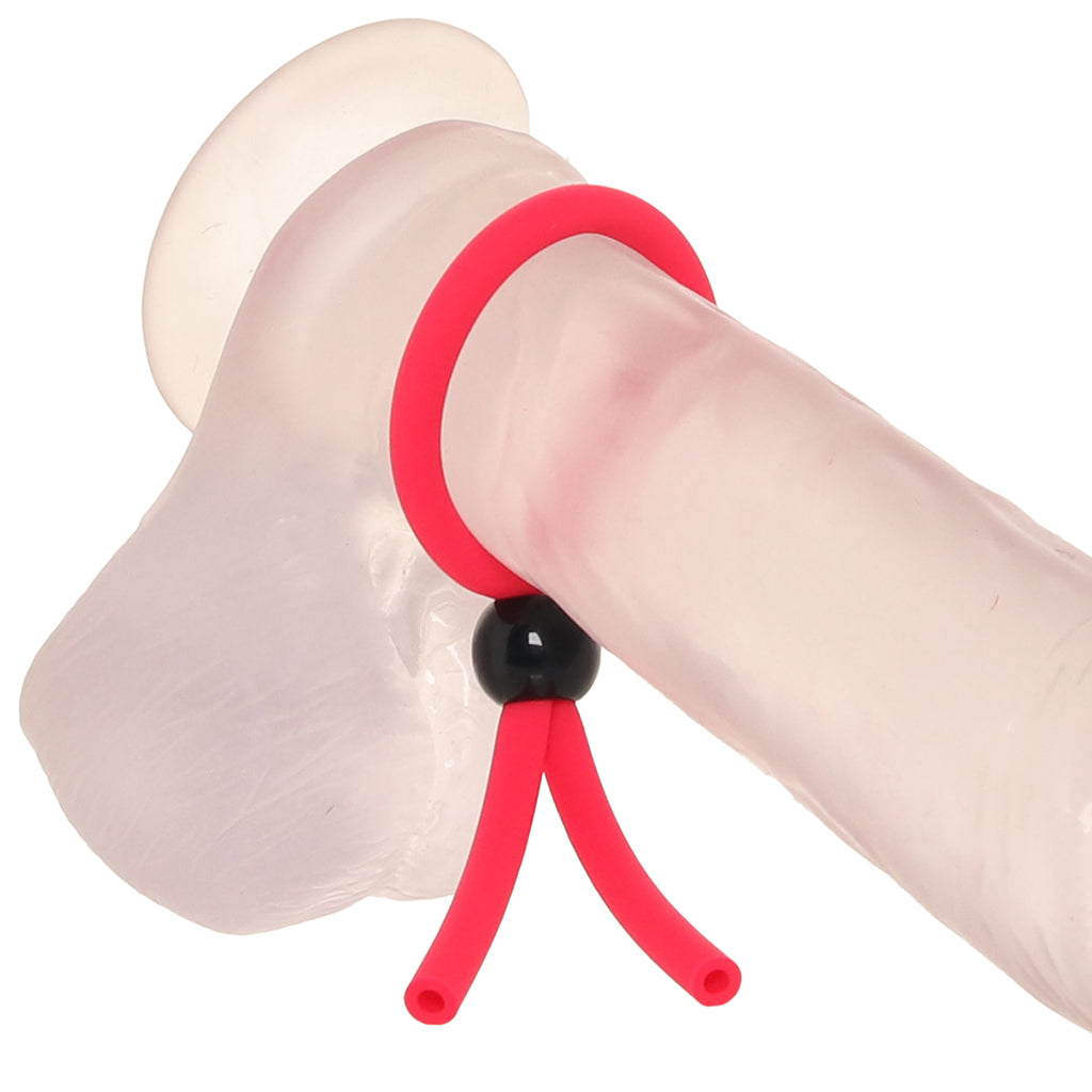 Julian's Silicone Stud Lasso Cock Ring in Assorted