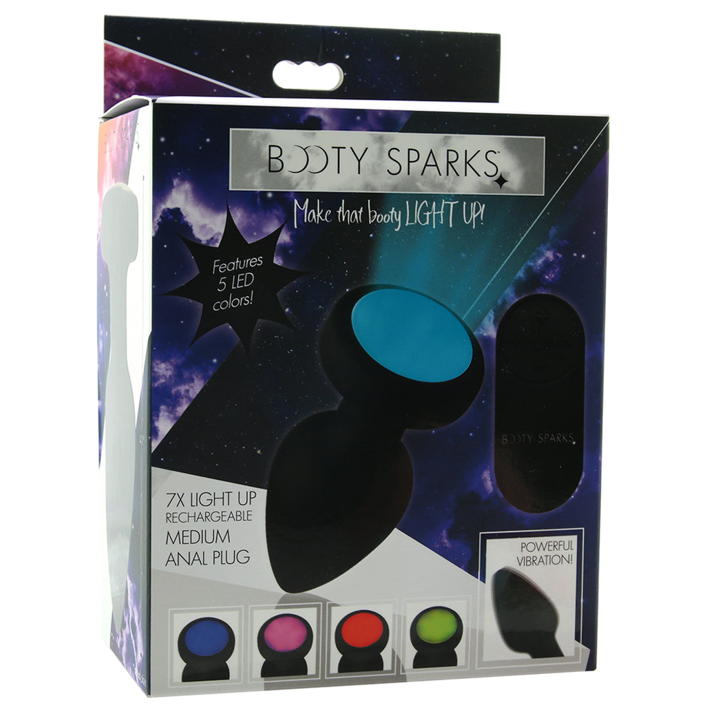 Booty Sparks Booty Sparks 7X Light Up Butt Plug in Medium - Vibrators - HoneyHugs Canada (View 6)