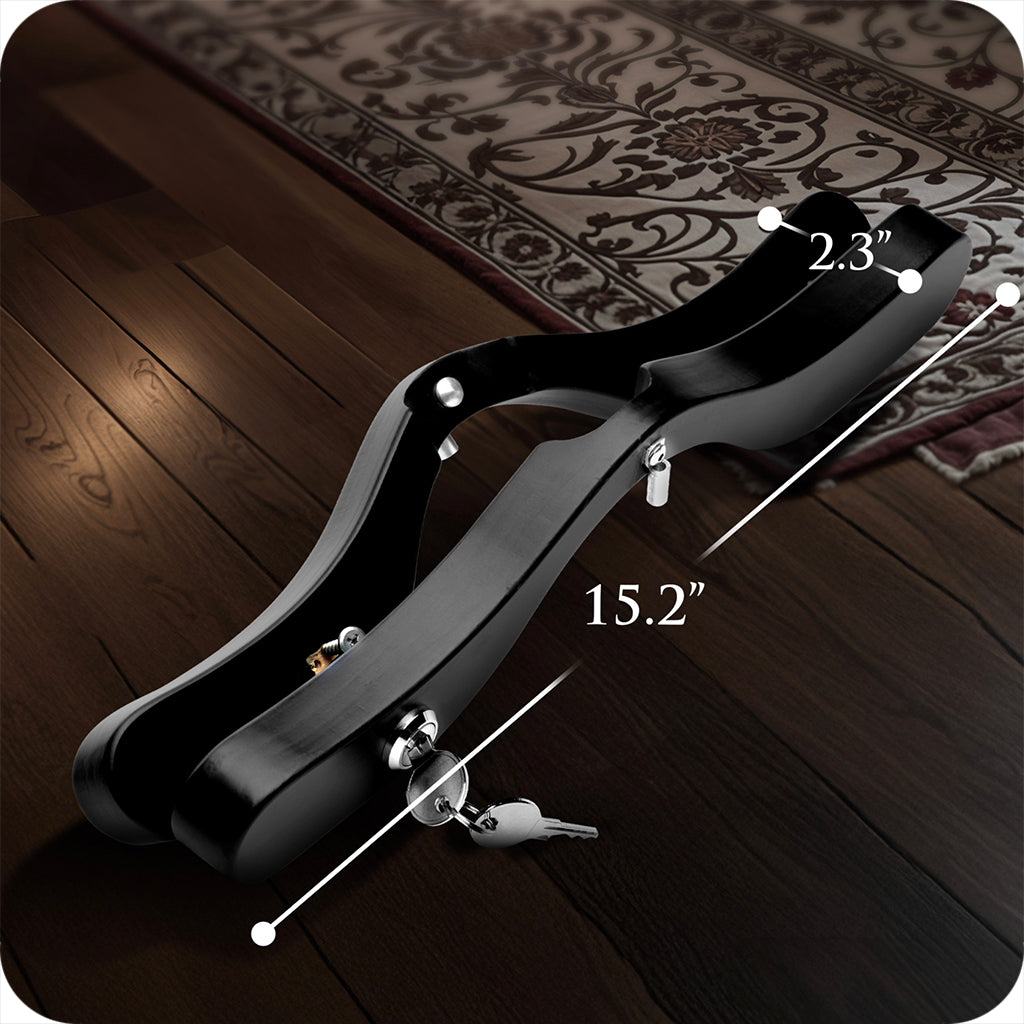 Master Series Exposed: Luxurious Wooden E-Stim Humbler for Immersive Submission
