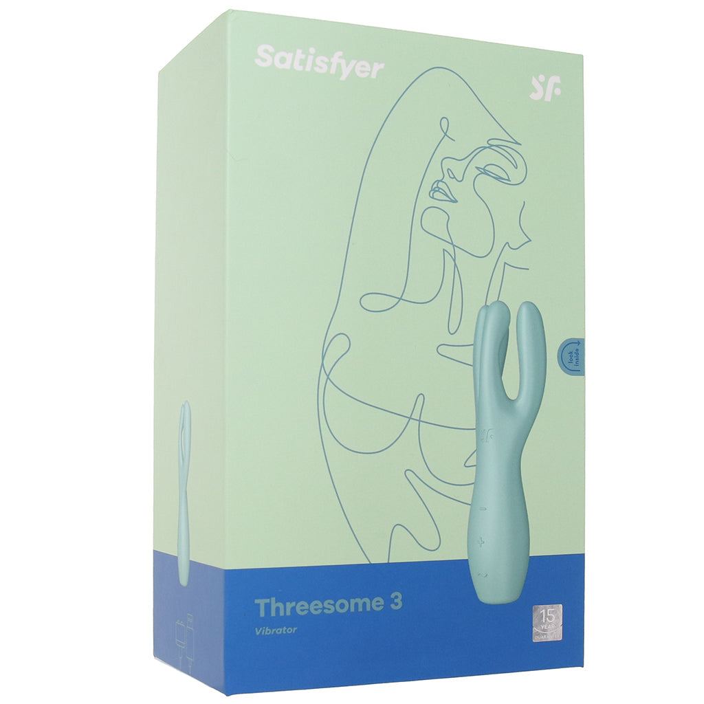 Satisfyer Satisfyer Threesome 3 Vibe in Mint - Vibrators - HoneyHugs Canada (View 9)