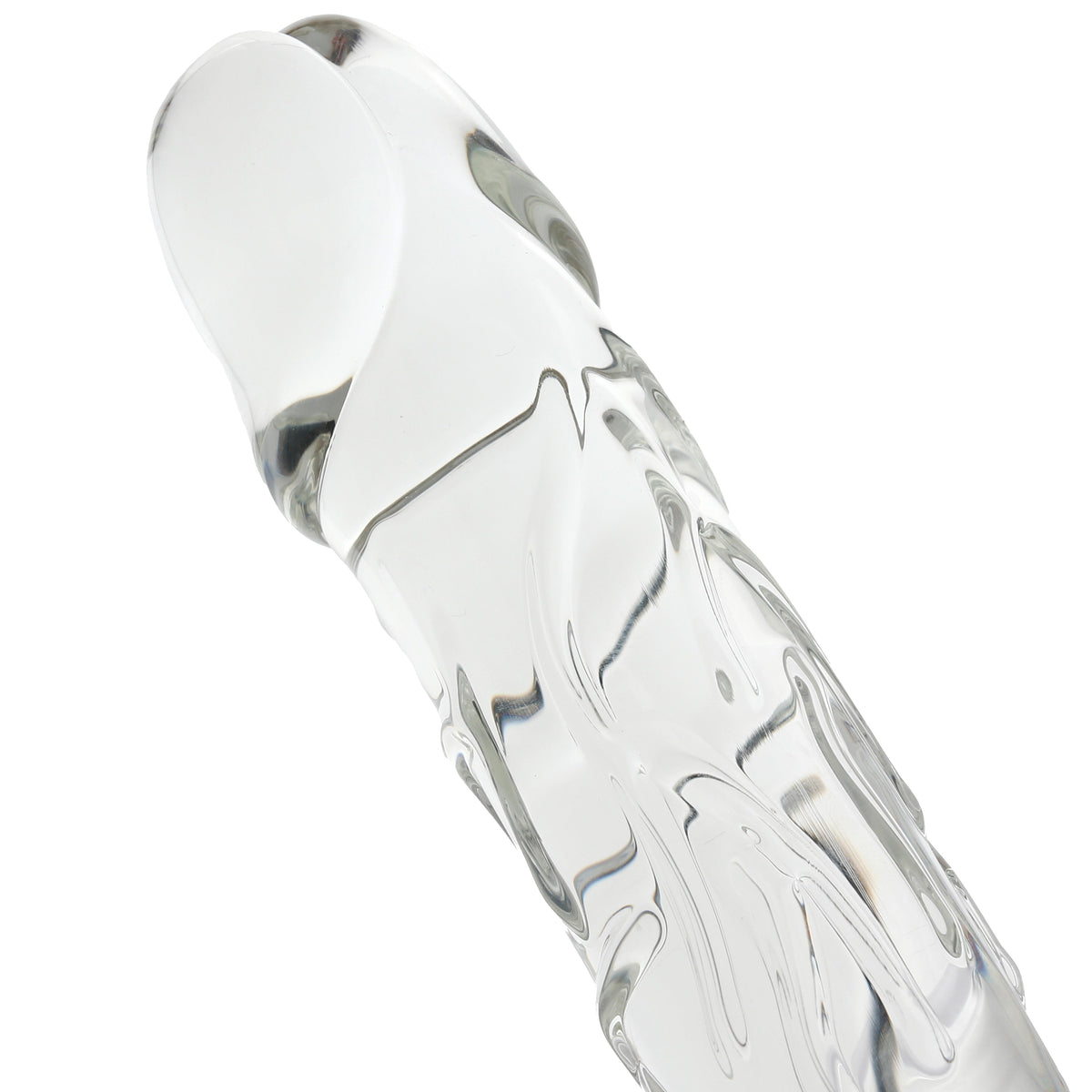 Clarity Seraphic Opus Realistic Ballsy Glass Dildo