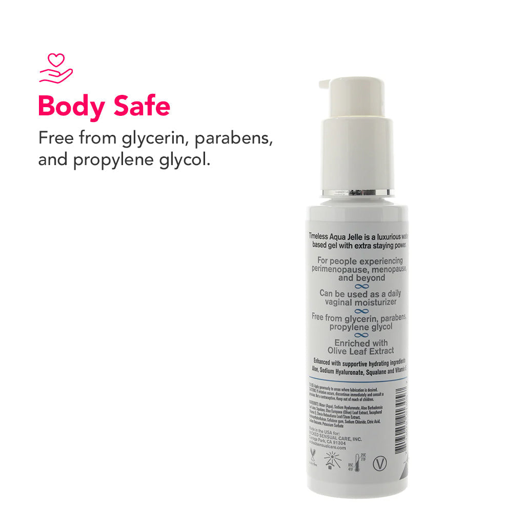 Simply Timeless Aqua Jelle Lube: Luxurious Water-Based Moisturizer for Menopause