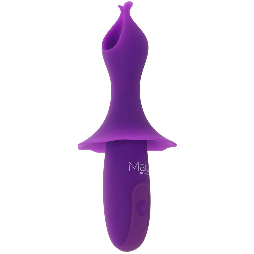 Sienna Fluttering Silicone Vibe in Purple
