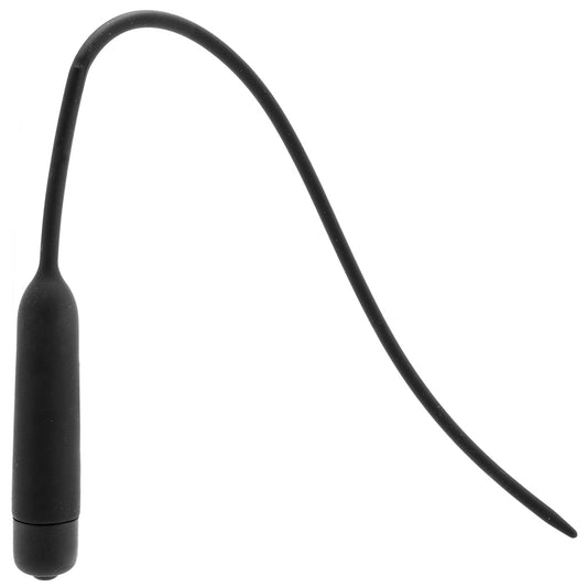 Ouch! Vibrating Extra Long Silicone Urethral Sound: Ignite Your Deepest Sensations