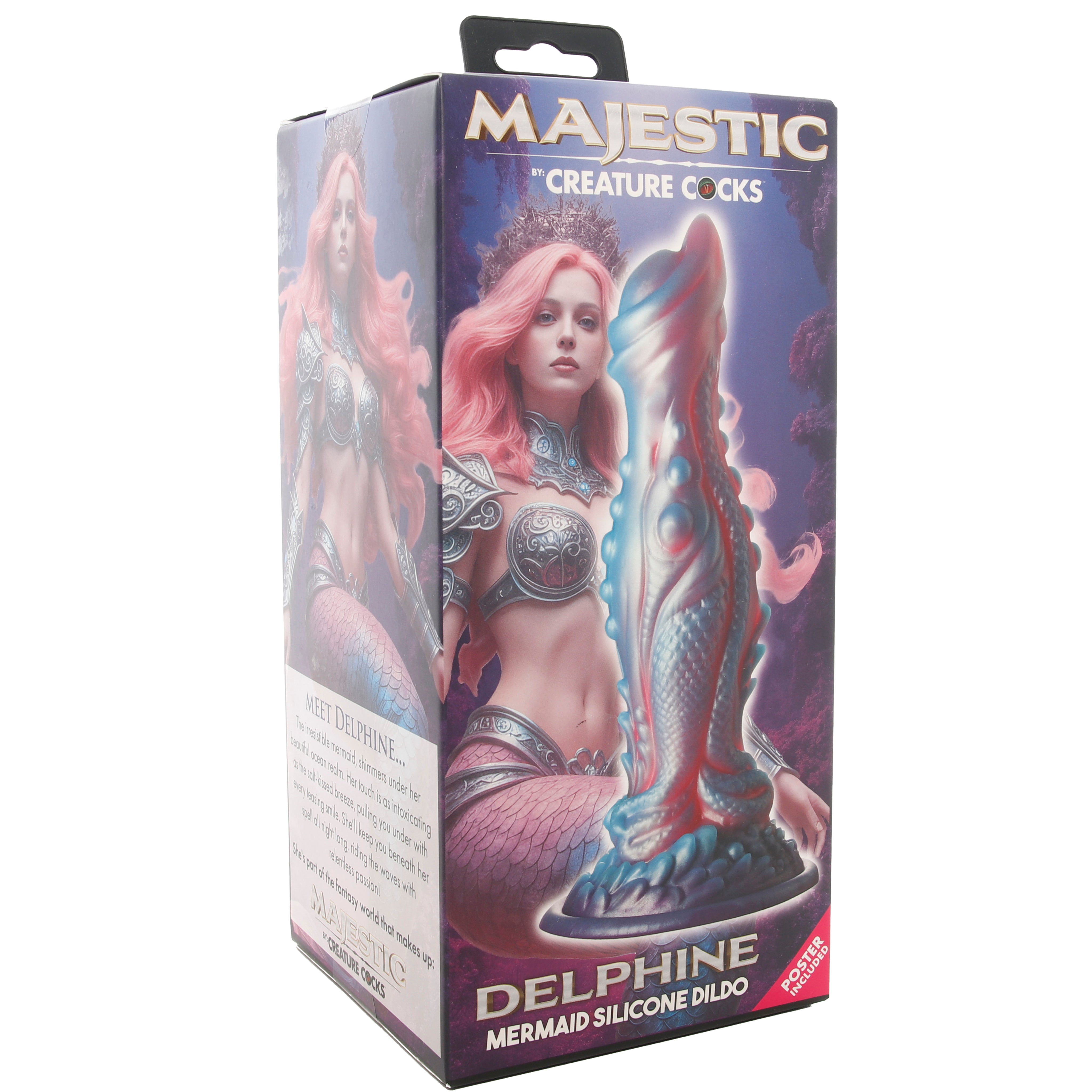 Creature Cocks Delphine Mermaid Silicone Dildo
