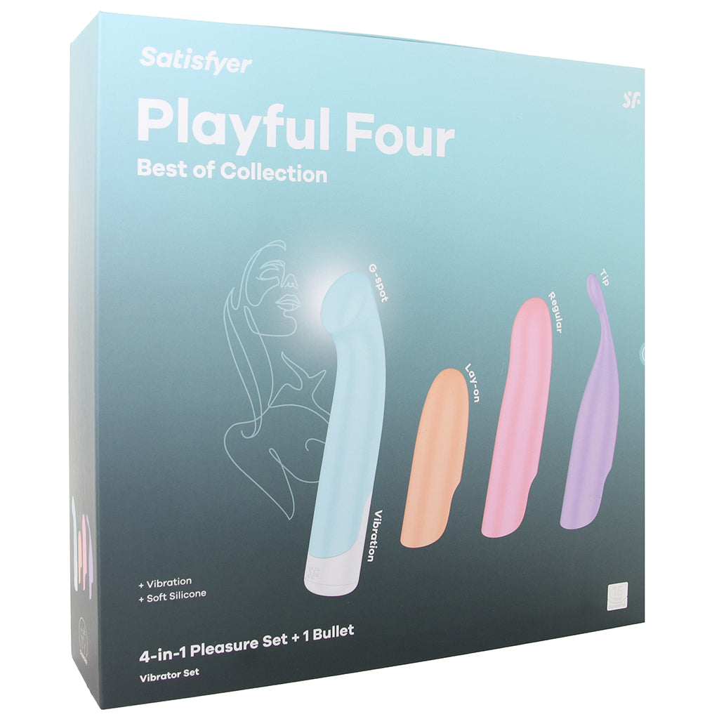 Satisfyer Satisfyer Playful Four Pleasure Set - Vibrators - HoneyHugs Canada (View 9)