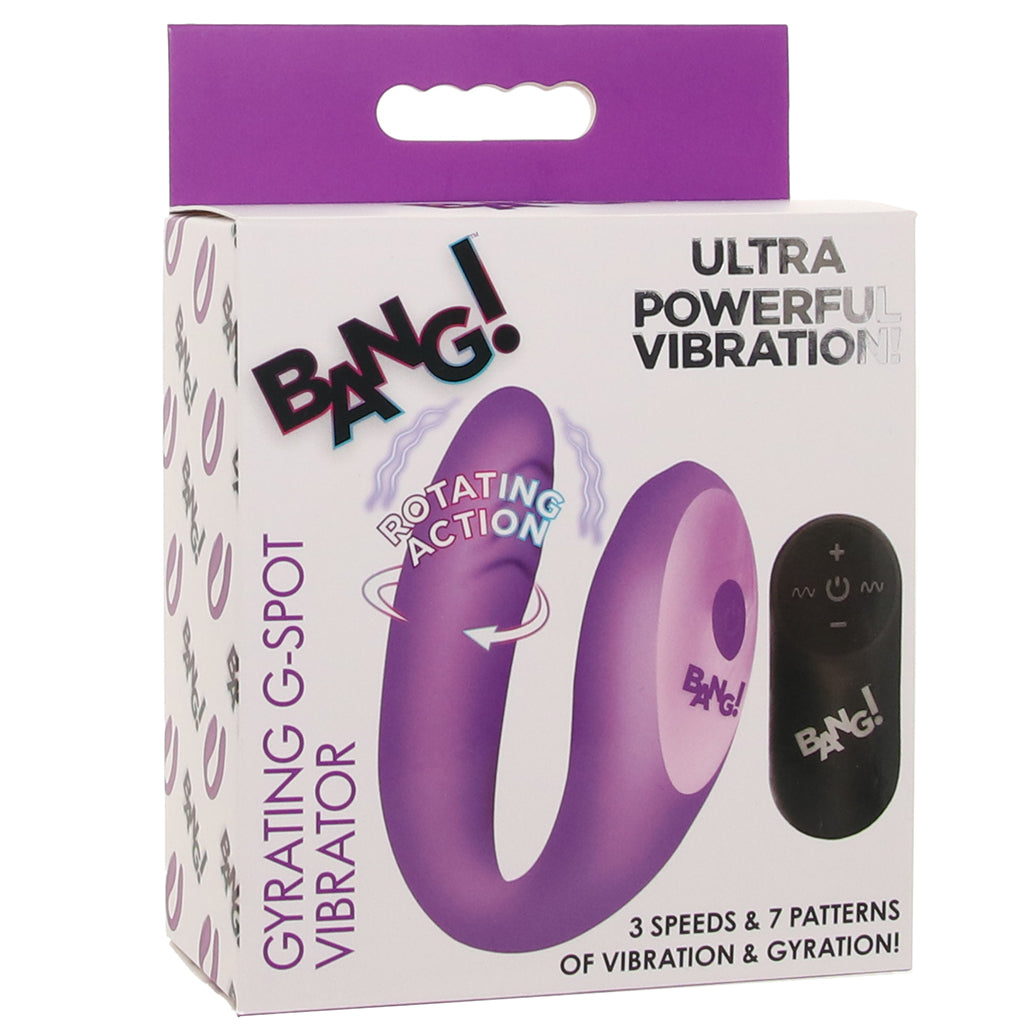 Bang! Wearable Gyrating G-Spot Vibe in Purple