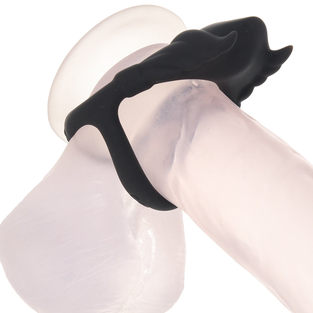 Maia Rocky Silicone Vibrating Dual C-Ring - Vibrators - HoneyHugs Canada (View 2)