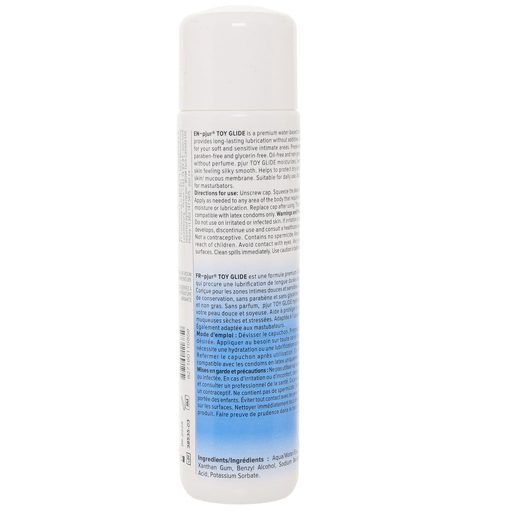 Toy Glide Water Based Lubricant in 3.4oz/100ml