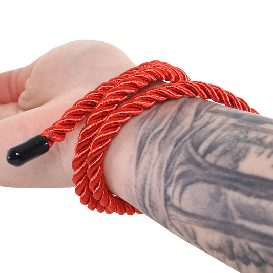 Ouch! Crimson Desire: 32.8'/10m Luxurious Red Bondage Rope