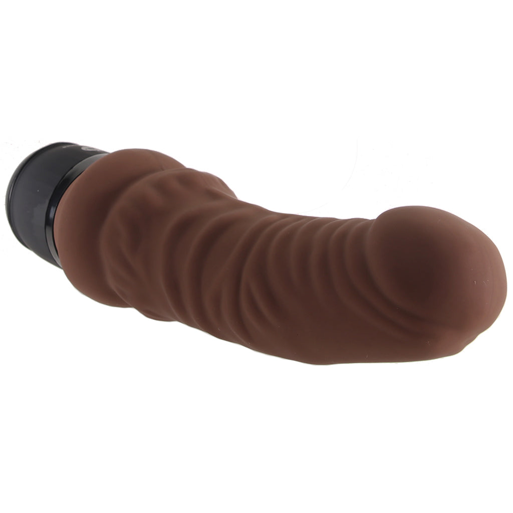 Power Cocks PowerCock 6 Inch Realistic Vibe in Dark Brown - Vibrators - HoneyHugs Canada (View 2)