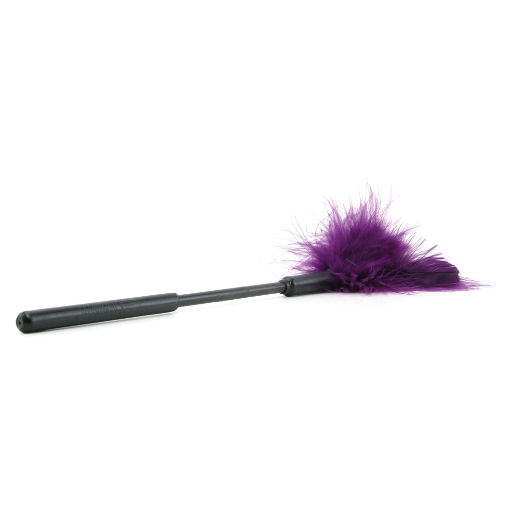 Sex & Mischief Purple Feather Tickler | Luxurious 7-Inch Sensual Play