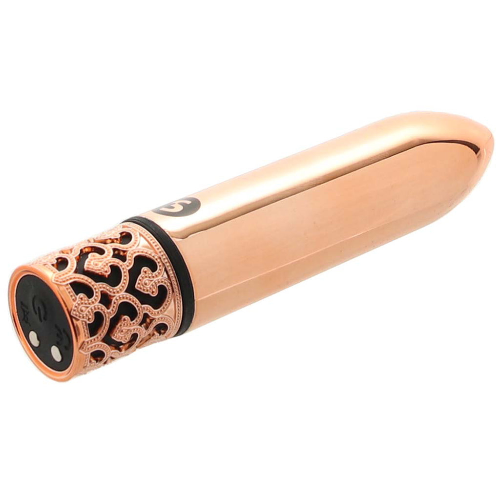 Ouch! Royal Gems Glamour Bullet Vibe in Rose Gold - Vibrators - HoneyHugs Canada (View 5)