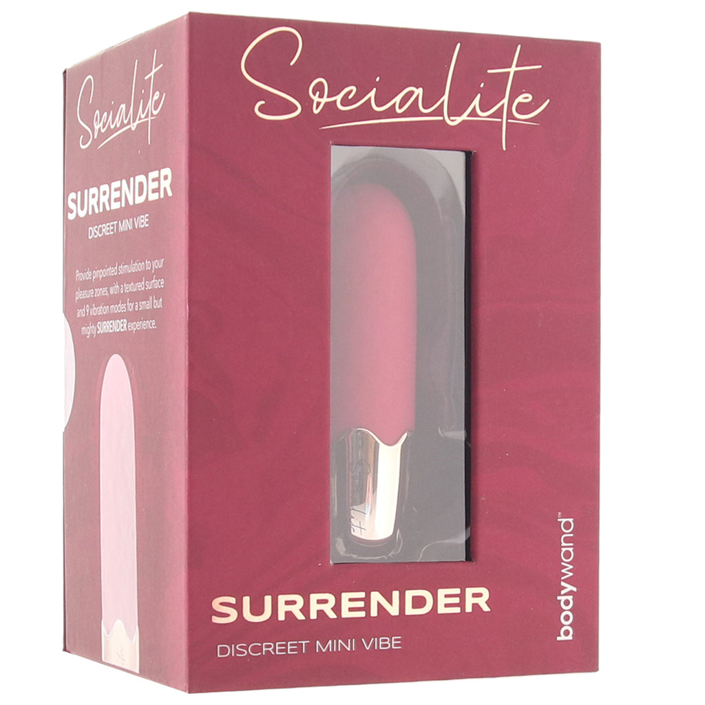 BodyWand Socialite Surrender Discreet Mini Vibe - Magic Wands - HoneyHugs Canada (View 6)