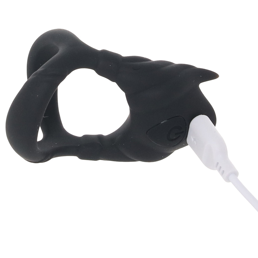 Maia Rocky Silicone Vibrating Dual C-Ring - Vibrators - HoneyHugs Canada (View 6)