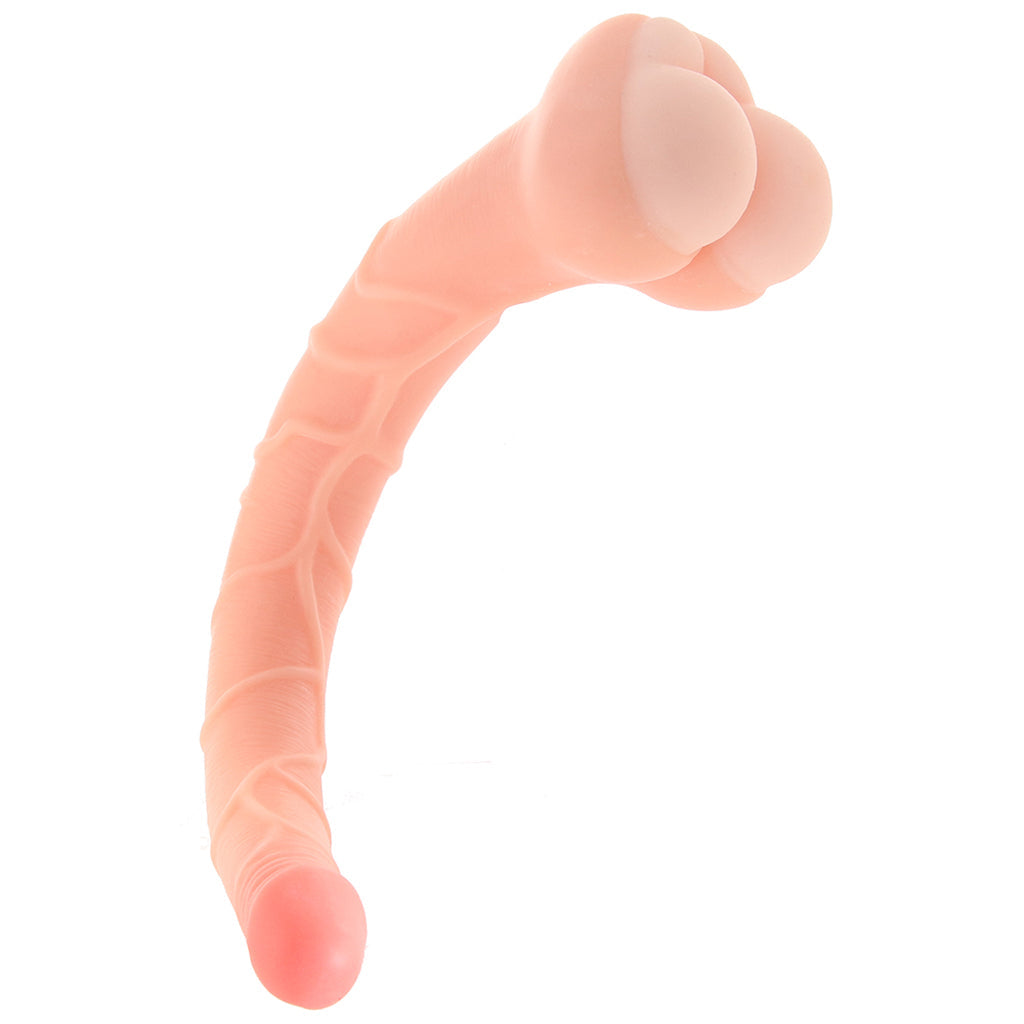 Nasstoys Real Cocks 14 Inch Masturbator and Dildo in White - Male Masturbators - HoneyHugs Canada (View 3)