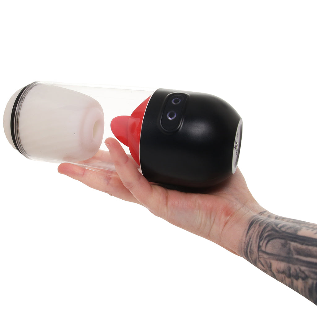 Nasstoys Delite Realistic Masturbator with Tongue Action - Male Masturbators - HoneyHugs Canada (View 4)