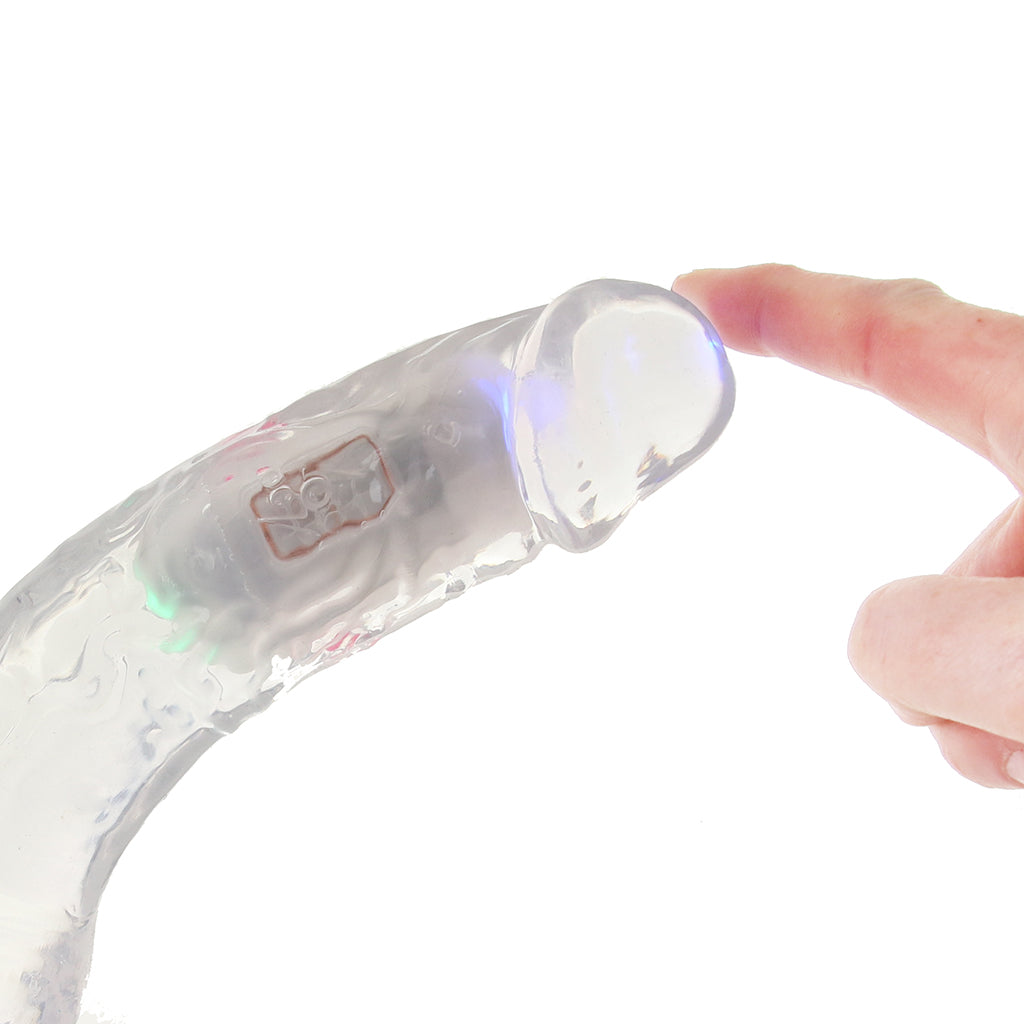 RealRock RealRock 8 Inch Light Up Vibrating Ballsy Dildo - Vibrators - HoneyHugs Canada (View 7)