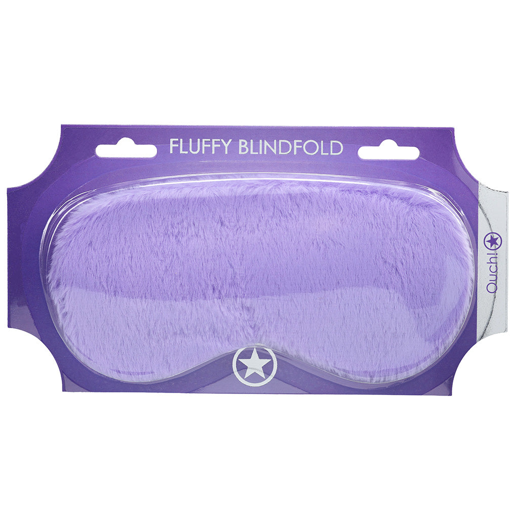 Ouch! Purple Fluffy Blindfold: Luxurious Sensory Surrender