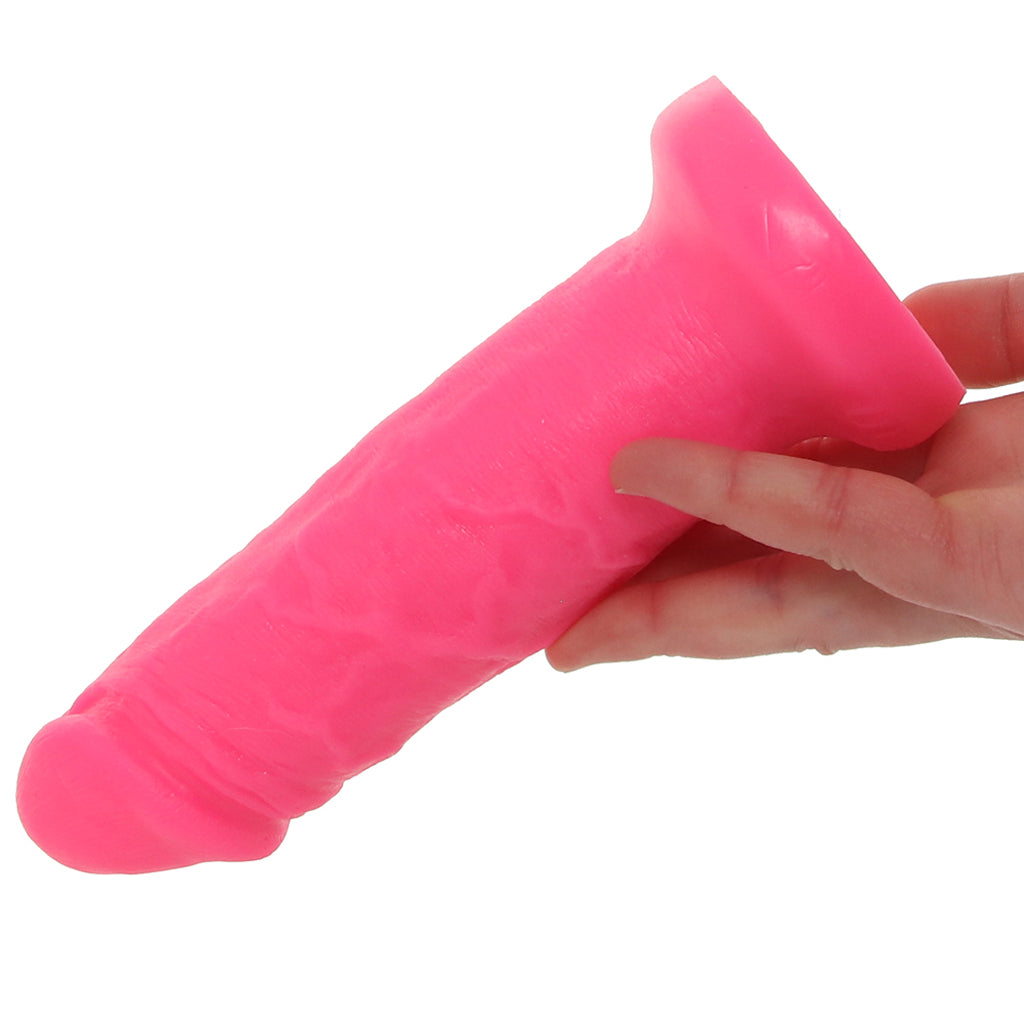 Dillio 6 Inch Chub Dildo in Hot Pink