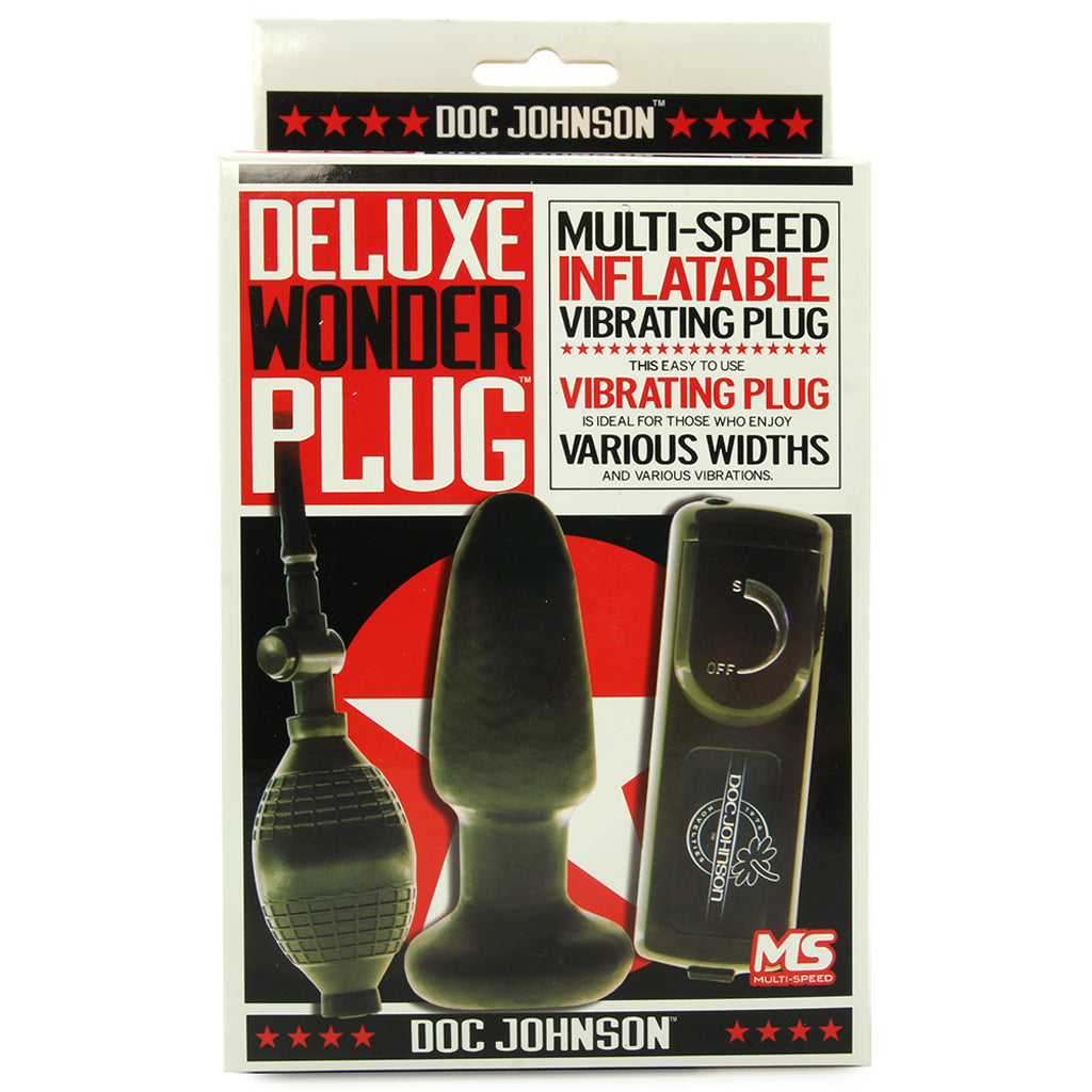 Doc Johnson Deluxe Wonder Inflatable Butt Plug in Black - Vibrators - HoneyHugs Canada (View 6)