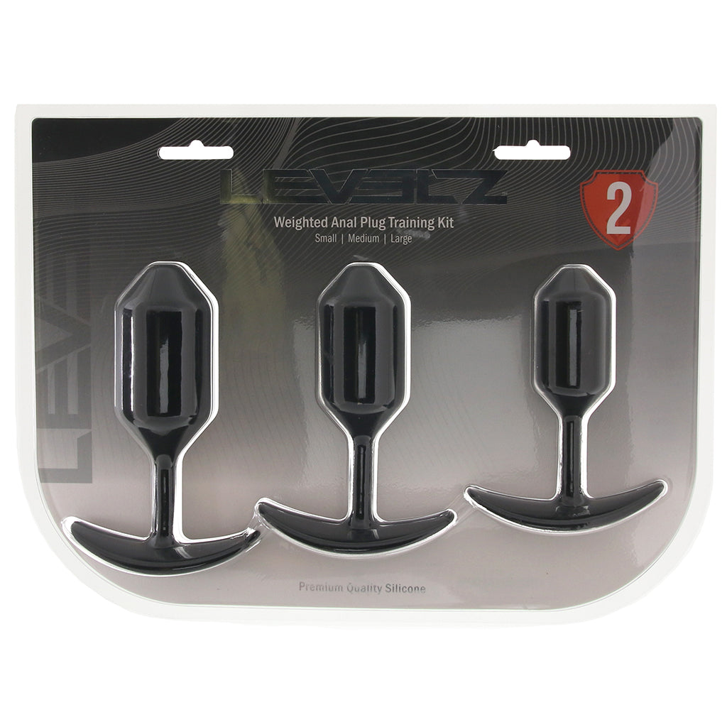 LEVELZ Weighted Anal Plug Training Kit
