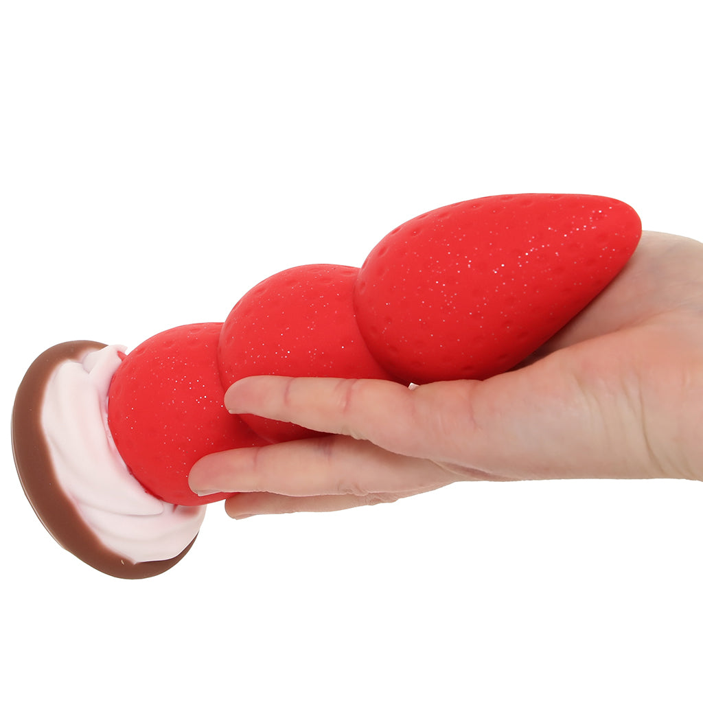 Simply Sweet Strawberry Sweet Cream Dildo