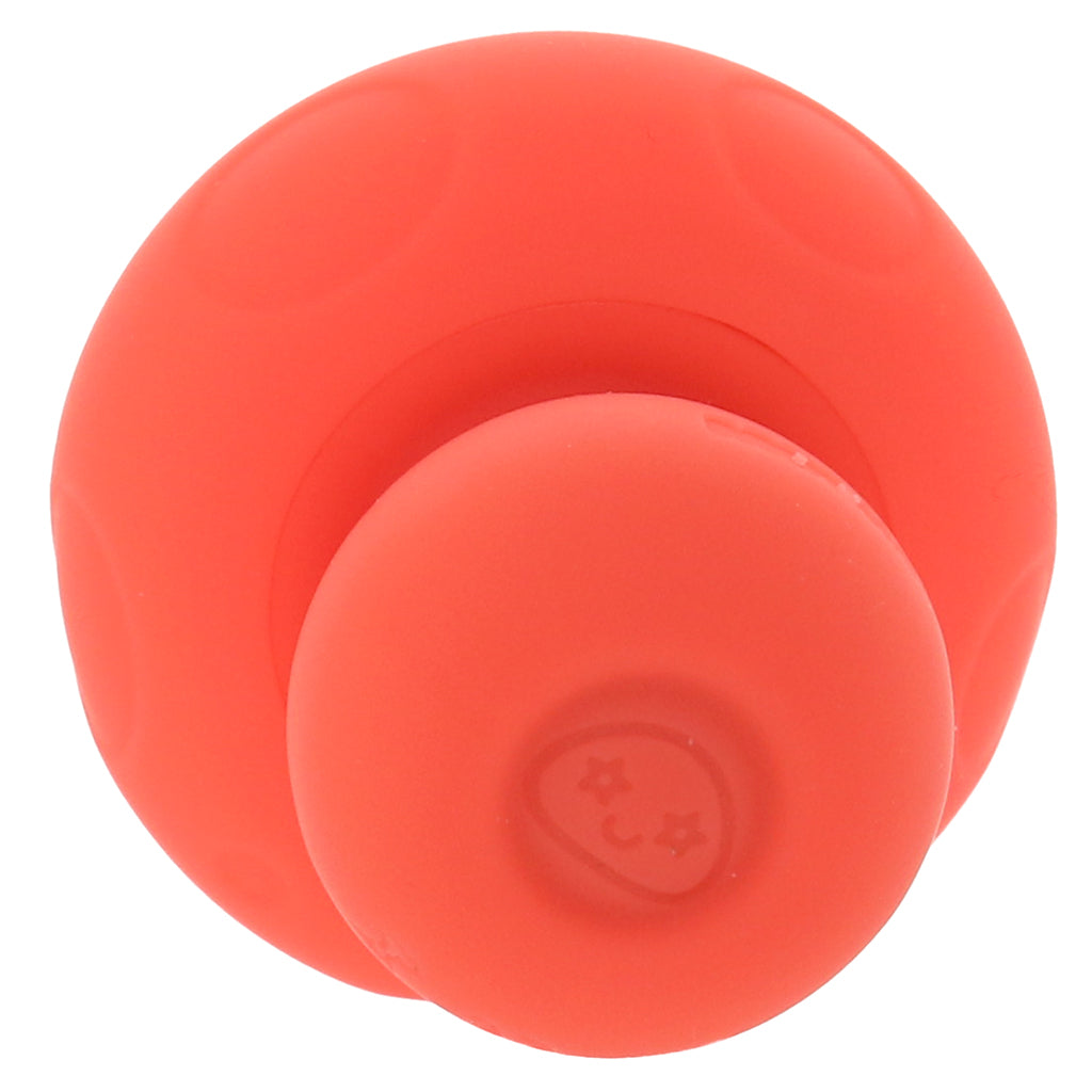 Doc Johnson Mochi Silicone Mushroom Mini Vibe in Peach - Vibrators - HoneyHugs Canada (View 8)