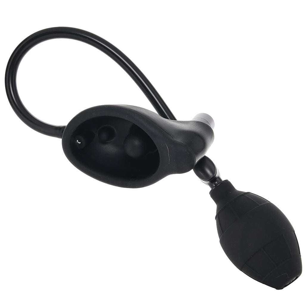 Size Up Size Up Vibrating Mini Pussy & Clitoral Pump - Vibrators - HoneyHugs Canada (View 3)