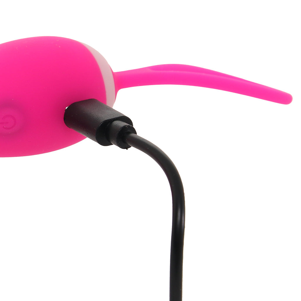 Bang! Bang! Silicone Mini Vibe with Remote in Pink - Vibrators - HoneyHugs Canada (View 6)