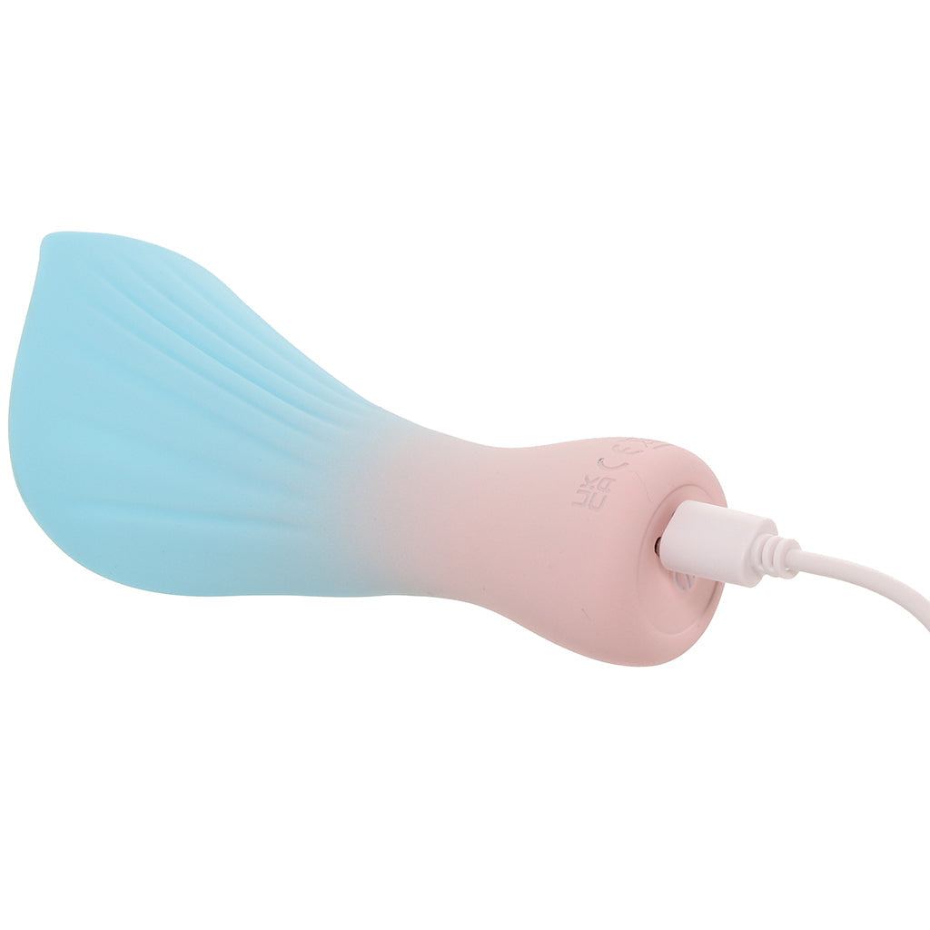 Maia Mina Fiercely Powerful Fluttering Flower Vibe in Blue - Vibrators - HoneyHugs Canada (View 5)