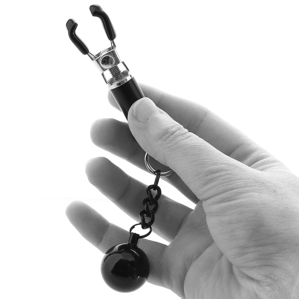 CalExotics Nipple Grips Weighted Twist Clamps - Adjustable, Temperature-Ready & Luxuriously Heavy