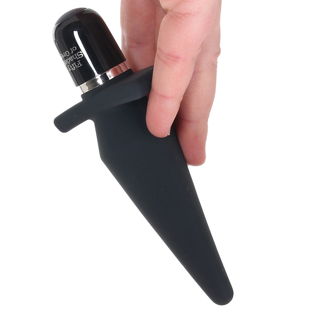 Official Pleasure Collection Delicious Fullness Vibrating Silicone Butt Plug - Vibrators - HoneyHugs Canada (View 4)