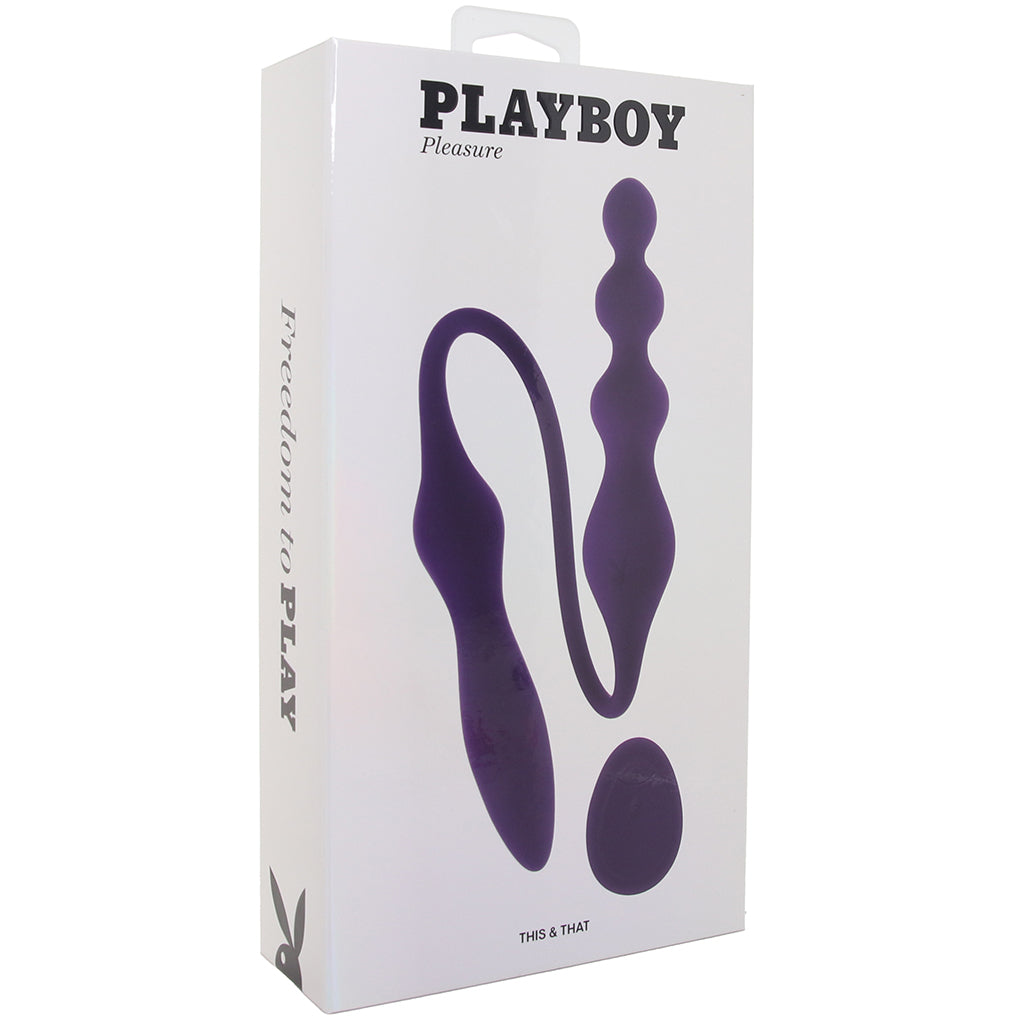 Playboy Playboy This & That Dual Ended Vibe - Vibrators - HoneyHugs Canada (View 9)