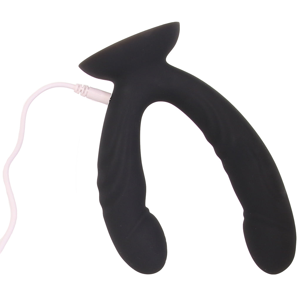 Inya Inya Duet Vibrating Double Dildo in Black - Dildos - HoneyHugs Canada (View 7)