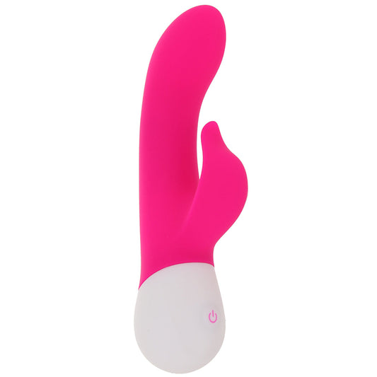 CalExotics Basic Essentials Dual Pleasure Rabbit Vibe - Vibrators - HoneyHugs Canada
