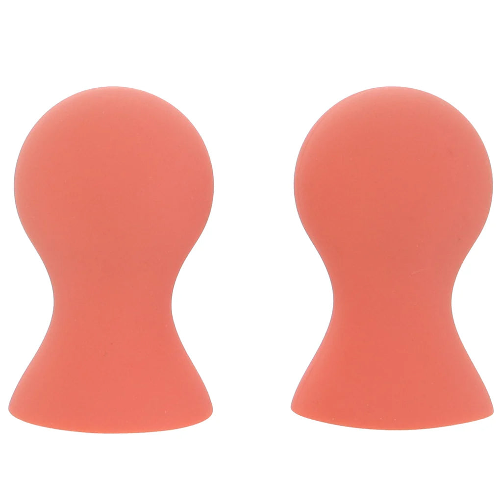 Velvet Touch Nipple Suckers: Peaches 'n CreaMe Silicone Sensations