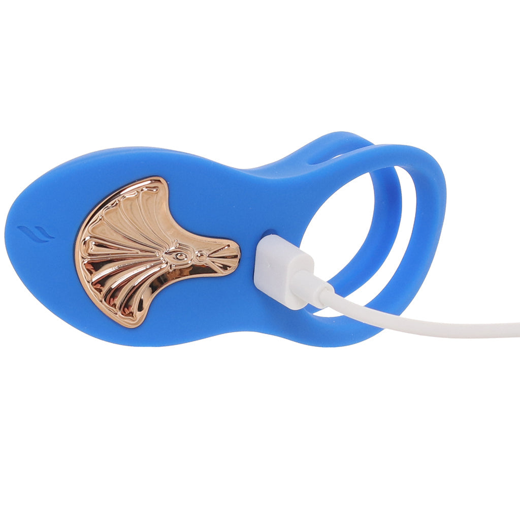 Nasstoys Gold Glam Vibrating Cock Ring - Vibrators - HoneyHugs Canada (View 7)