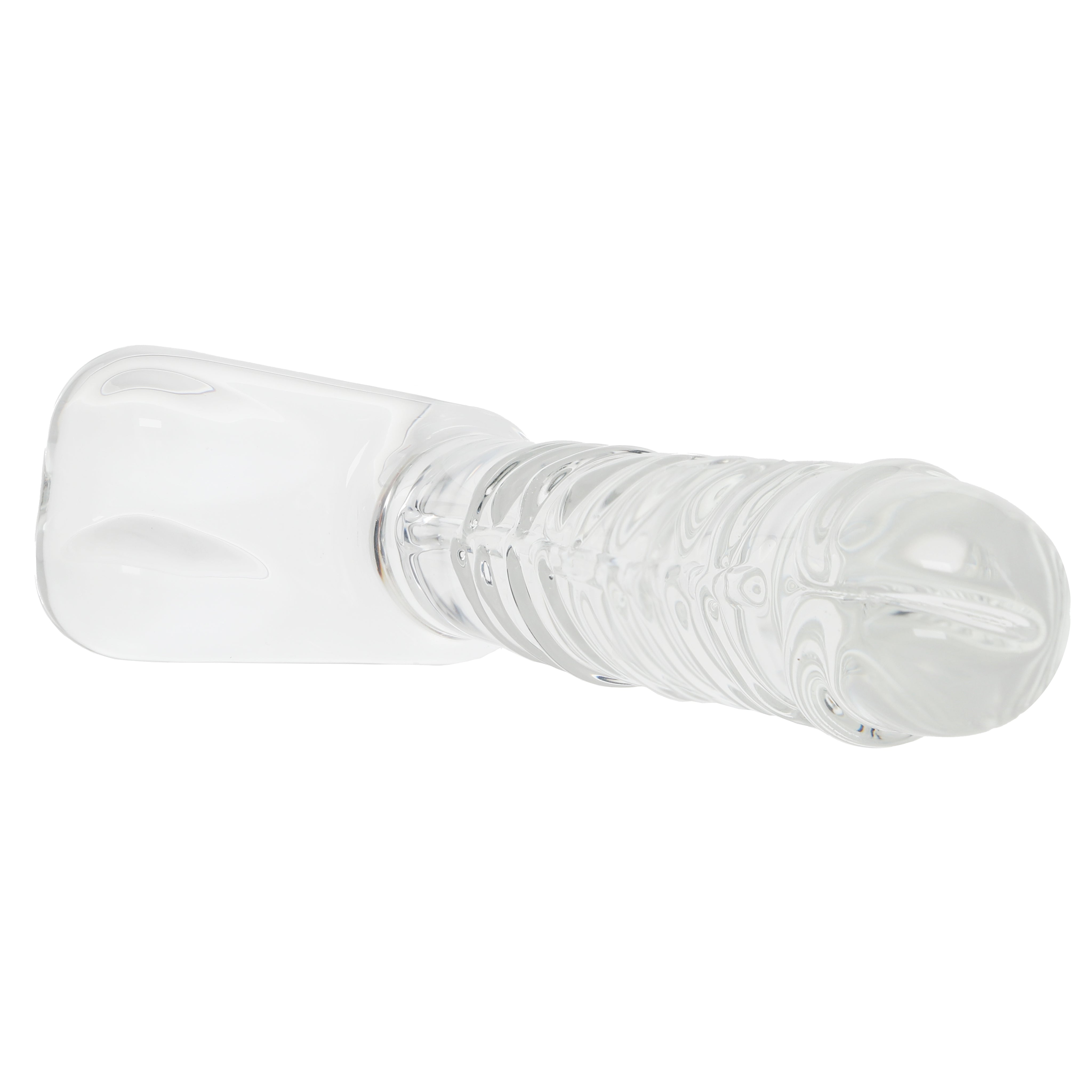 Clarity Seraphic Serenade Ballsy Glass Dildo