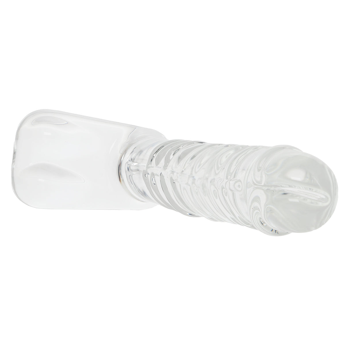 Clarity Seraphic Serenade Ballsy Glass Dildo