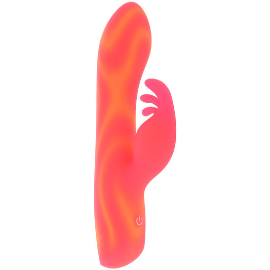 CalExotics Endless Summer Moonlight Magic: Dual Stimulator Rabbit Vibrator with Color-Shifting LED Glow