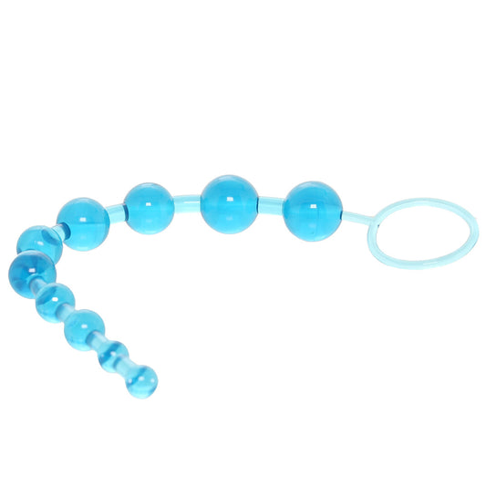 X-10 Anal Beads in Blue