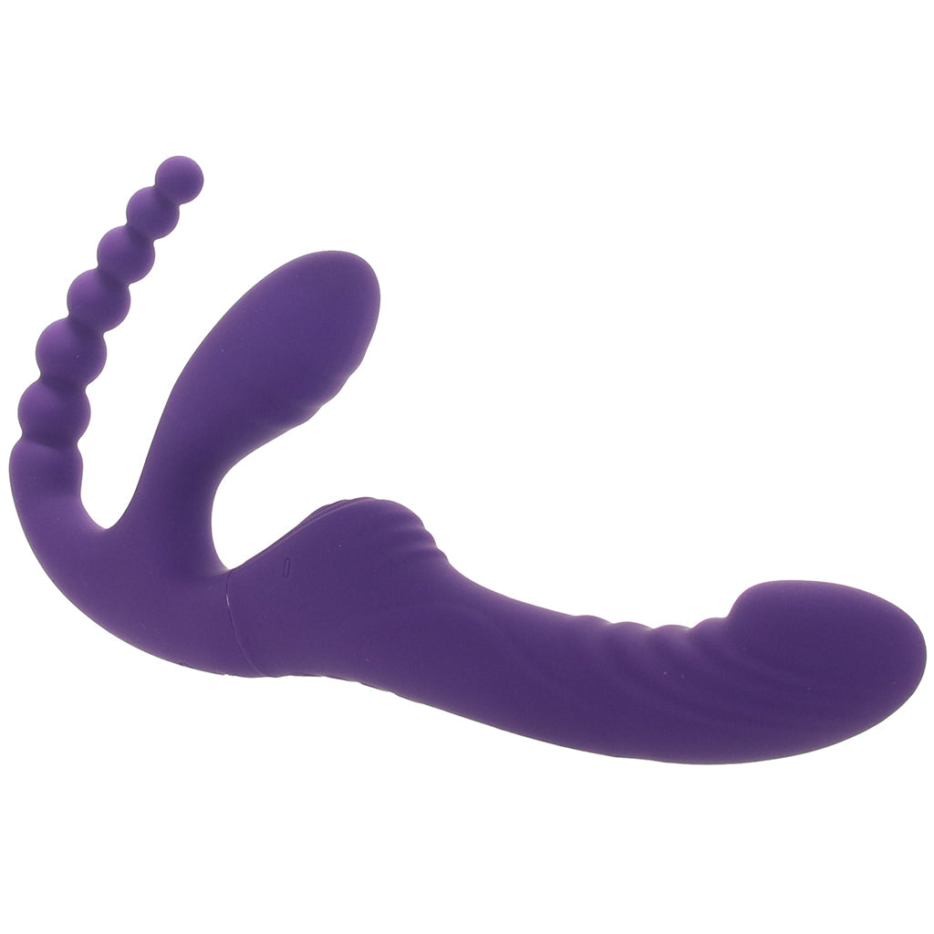 Playboy Playboy Hug It Out Strapless Strap-on Vibe - Vibrators - HoneyHugs Canada