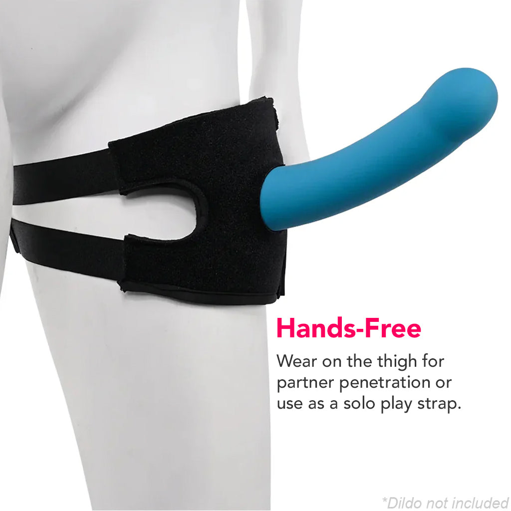 Pivot Forced-O Thigh Strap: Luxurious Hands-Free Pleasure & Versatile Strap-On Play