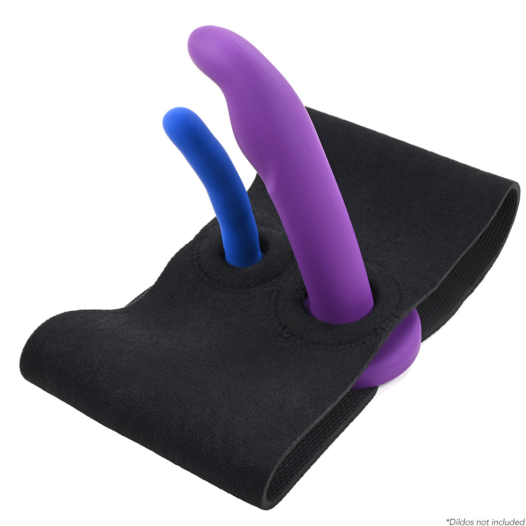 Dual Penetration Thigh Strap On
